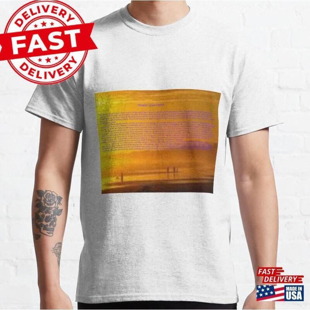 Peoplesgovernment Art Classic T-Shirt Unisex